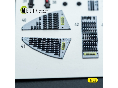Grumman F-14 A Tomcat - Interior 3d-decals (For Tamiya Kits) - image 4