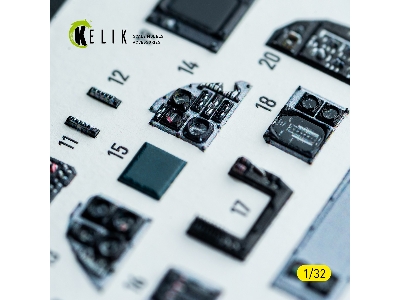 Grumman F-14 A Tomcat - Interior 3d-decals (For Tamiya Kits) - image 17