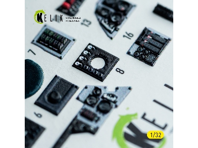 Grumman F-14 A Tomcat - Interior 3d-decals (For Tamiya Kits) - image 18