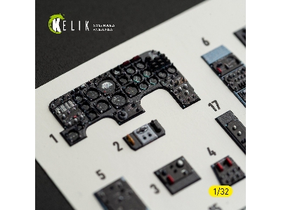 North American Rockwell Ov-10 A/C Bronco - Interior 3d-decals (For Kitty Hawk & Zimi Models Kits) - image 5