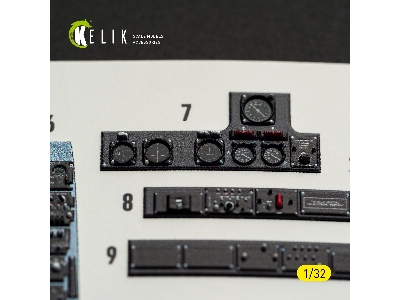North American Rockwell Ov-10 A/C Bronco - Interior 3d-decals (For Kitty Hawk & Zimi Models Kits) - image 6
