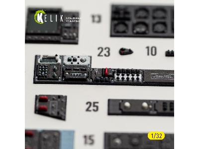 North American Rockwell Ov-10 D Bronco - Interior 3d-decals (For Kitty Hawk & Zimi Models Kits) - image 6