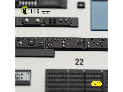 North American Rockwell Ov-10 D Bronco - Interior 3d-decals (For Kitty Hawk & Zimi Models Kits) - image 7