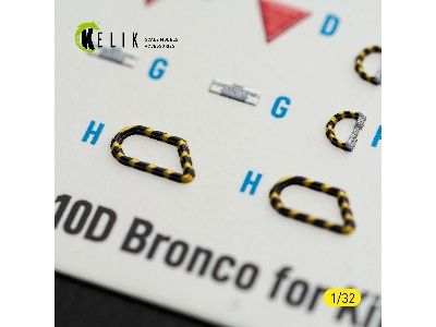 North American Rockwell Ov-10 D Bronco - Interior 3d-decals (For Kitty Hawk & Zimi Models Kits) - image 12