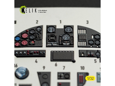 Morane-saulnier Ms.406 C-1 - Interior 3d-decals (For Special Hobby Kits) - image 4