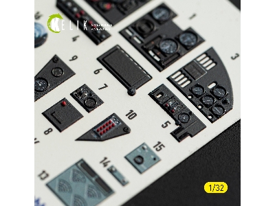 Morane-saulnier Ms.406 C-1 - Interior 3d-decals (For Special Hobby Kits) - image 5