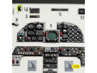 Northrop Rf-5 E - Interior 3d-decals (For Kitty Hawk & Zimi Models Kits) - image 3