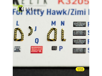 Northrop Rf-5 E - Interior 3d-decals (For Kitty Hawk & Zimi Models Kits) - image 9