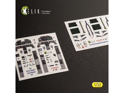 Northrop F-5 F - Interior 3d-decals (For Kitty Hawk & Zimi Models Kits) - image 2