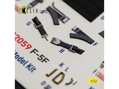 Northrop F-5 F - Interior 3d-decals (For Kitty Hawk & Zimi Models Kits) - image 5