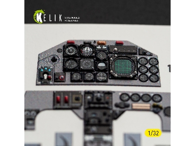 Northrop F-5 F - Interior 3d-decals (For Kitty Hawk & Zimi Models Kits) - image 11