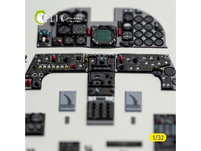 Northrop F-5 F - Interior 3d-decals (For Kitty Hawk & Zimi Models Kits) - image 12