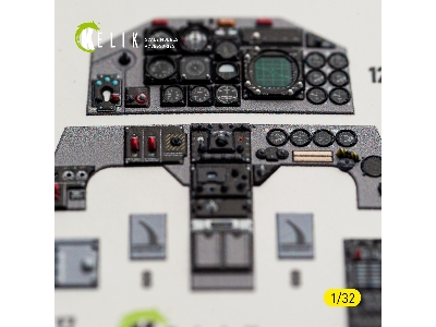 Northrop F-5 F - Interior 3d-decals (For Kitty Hawk & Zimi Models Kits) - image 13