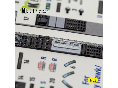 Northrop F-5 F - Interior 3d-decals (For Kitty Hawk & Zimi Models Kits) - image 14