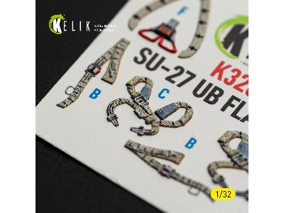 Sukhoi Su-27 Ub Flanker C - Interior 3d-decals (For Trumpeter Kits) - image 3