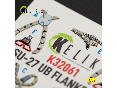 Sukhoi Su-27 Ub Flanker C - Interior 3d-decals (For Trumpeter Kits) - image 5