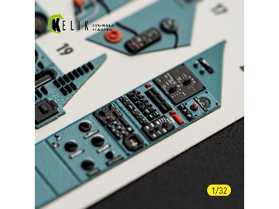 Sukhoi Su-27 Ub Flanker C - Interior 3d-decals (For Trumpeter Kits) - image 11