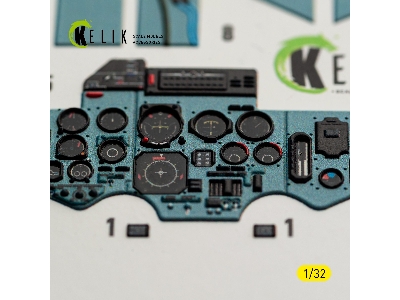 Sukhoi Su-27 Ub Flanker C - Interior 3d-decals (For Trumpeter Kits) - image 12