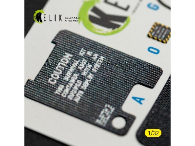 Ltv A-7 D Corsair Ii - Interior 3d-decals (For Trumpeter Kits) - image 3