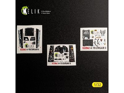 Ltv A-7 D Corsair Ii - Interior 3d-decals (For Trumpeter Kits) - image 5