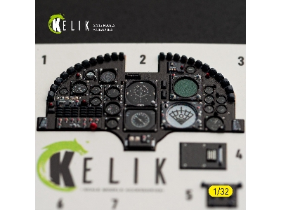 Ltv A-7 D Corsair Ii - Interior 3d-decals (For Trumpeter Kits) - image 9