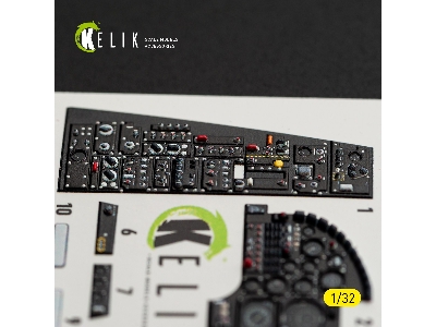 Ltv A-7 D Corsair Ii - Interior 3d-decals (For Trumpeter Kits) - image 11