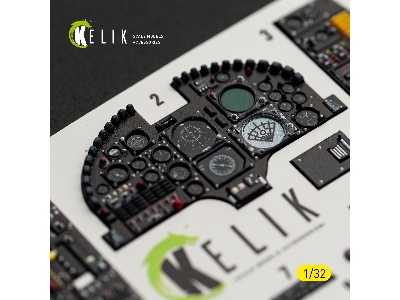 Ltv A-7 D Corsair Ii - Interior 3d-decals (For Trumpeter Kits) - image 12