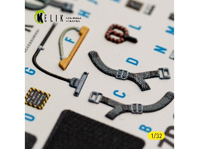 Ltv A-7 D Corsair Ii - Interior 3d-decals (For Trumpeter Kits) - image 13