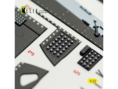 Ltv A-7 E Corsair Ii - Interior 3d-decals (For Trumpeter Kits) - image 3