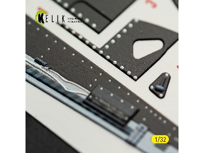 Ltv A-7 E Corsair Ii - Interior 3d-decals (For Trumpeter Kits) - image 4