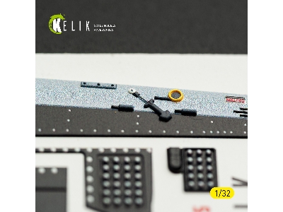 Ltv A-7 E Corsair Ii - Interior 3d-decals (For Trumpeter Kits) - image 5