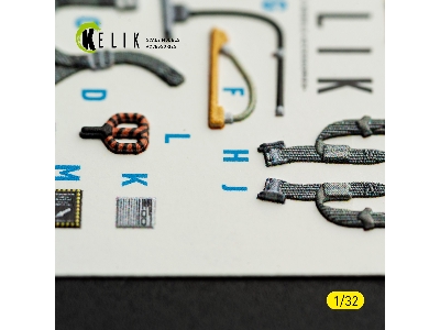 Ltv A-7 E Corsair Ii - Interior 3d-decals (For Trumpeter Kits) - image 8