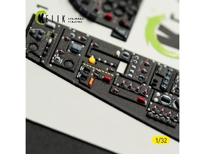 Ltv A-7 E Corsair Ii - Interior 3d-decals (For Trumpeter Kits) - image 13