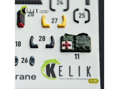 Sikorsky S-64 E Skycrane - Interior 3d-decals (For Icm Kits) - image 5