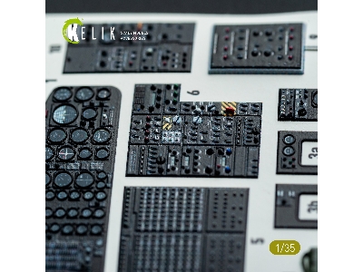 Sikorsky S-64 E Skycrane - Interior 3d-decals (For Icm Kits) - image 15