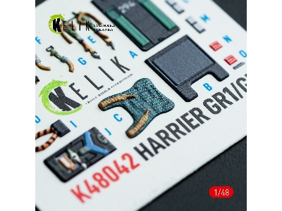 Harrier Gr1 / Gr3 - Interior 3d Decals (For Kinetic Kits) - image 1