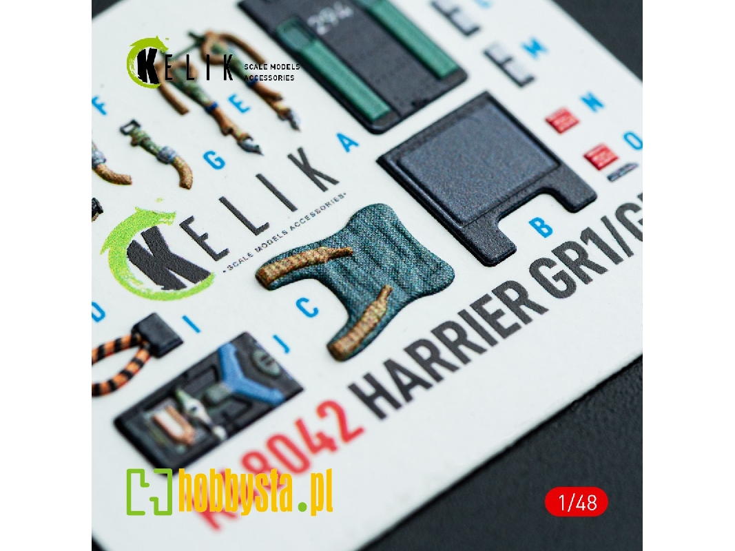 Harrier Gr1 / Gr3 - Interior 3d Decals (For Kinetic Kits) - image 1