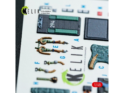 Harrier Gr1 / Gr3 - Interior 3d Decals (For Kinetic Kits) - image 4