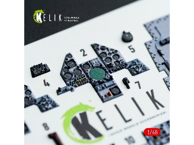 Harrier Gr1 / Gr3 - Interior 3d Decals (For Kinetic Kits) - image 5