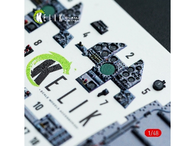 Harrier Gr1 / Gr3 - Interior 3d Decals (For Kinetic Kits) - image 8