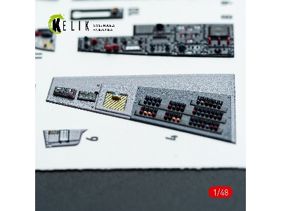 Convair F-106 A Delta Dart- Interior 3d Decals (For Trumpeter Kits) - image 5