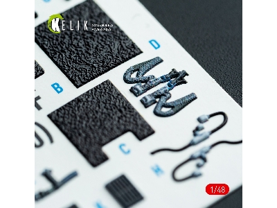 Lockheed Martin F-16 F Block 60 - Interior 3d Decals (For Hasegawa Kits) - image 5