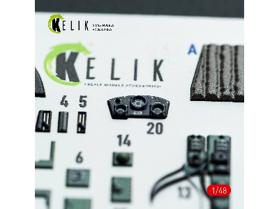 Bristol Beaufighter Mk.Vi - Interior 3d Decals (For Tamiya Kits) - image 8