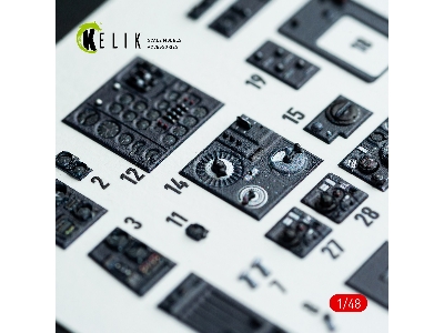 Dornier Do-217 K/M - Interior 3d Decals (For Icm Kits) - image 4