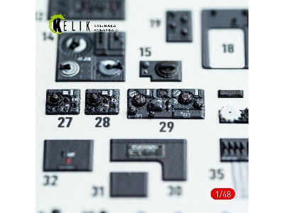 Dornier Do-217 K/M - Interior 3d Decals (For Icm Kits) - image 5