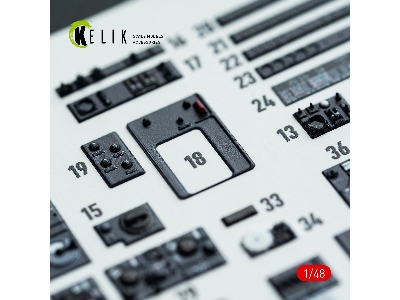 Dornier Do-217 K/M - Interior 3d Decals (For Icm Kits) - image 7