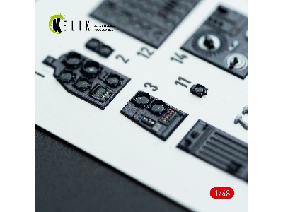 Dornier Do-217 K/M - Interior 3d Decals (For Icm Kits) - image 8