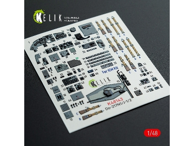 Dornier Do-217 N/J - Interior 3d Decals (For Icm Kits) - image 1