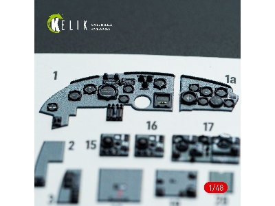 Dornier Do-217 N/J - Interior 3d Decals (For Icm Kits) - image 3