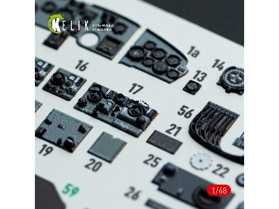 Dornier Do-217 N/J - Interior 3d Decals (For Icm Kits) - image 4